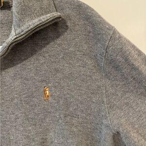 Polo Ralph Lauren Heather Gray Half-Zip Pullover